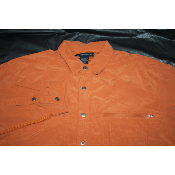 ExOfficio Long Sleeve Button Front Shirt Size 2XL - Picture 2 of 7